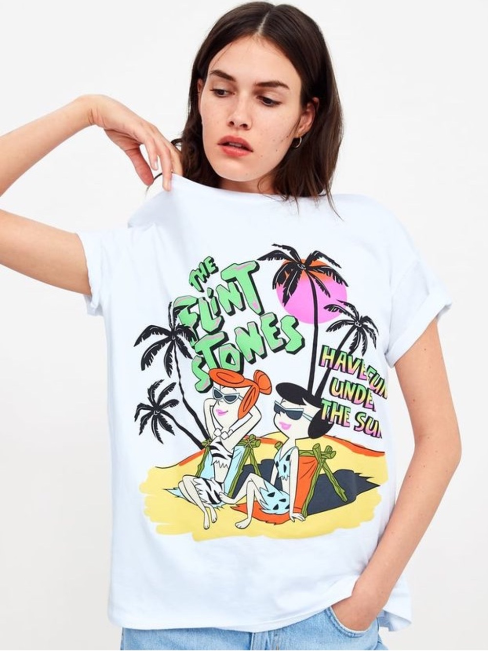 The Flintstones by Zara Short Sleeve Shirt